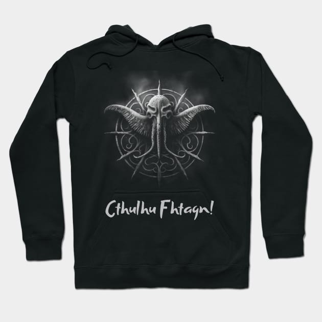 Old Once Cthulhu Ftaghn God Hoodie by SzlagRPG